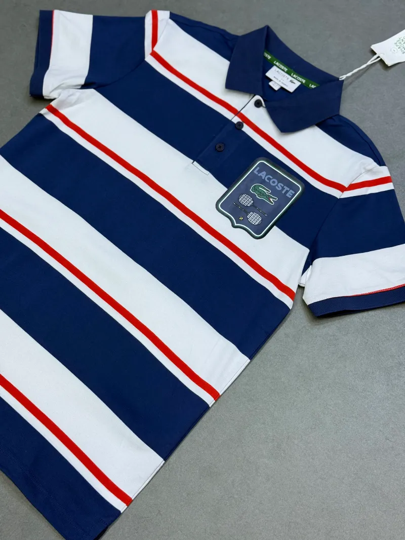Polo lacoste tennis jeans blue 2026 supergood — image 3