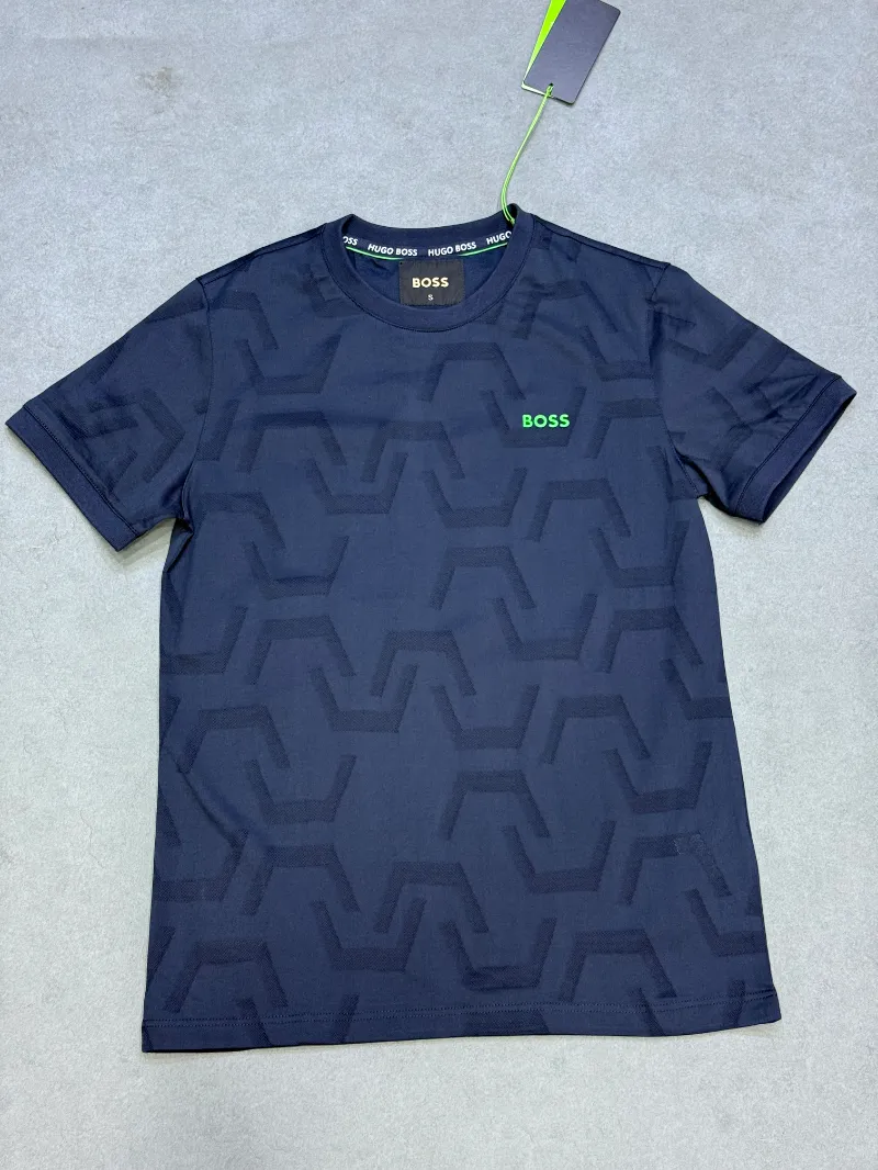 T-shirt hugo boss a caro blue 2026 supergood
